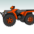 1.png ATV CAR TRAIN RAIL FOUR CYCLE MOTORCYCLE VEHICLE ROAD 3D MODEL 2