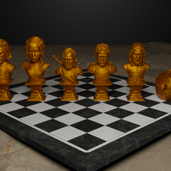 Free STL file Harry Potter Chess ♟️・3D print design to download・Cults