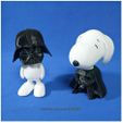 star-wars-darth-vader_03.jpg Rotatable and interchangeable heads-Star Wars - Darth Vader & Snoopy