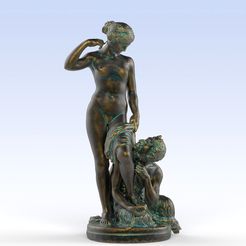 untitled.1345.jpg STL file Satyr and Nymph・Template to download and 3D print, Yehenii