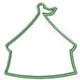 Contorno_e.png Circus tent cookie cutter