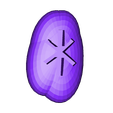 Gear Runestone.stl STL file Anglo-Saxon Furthorc Rune Set・3D printable model to download