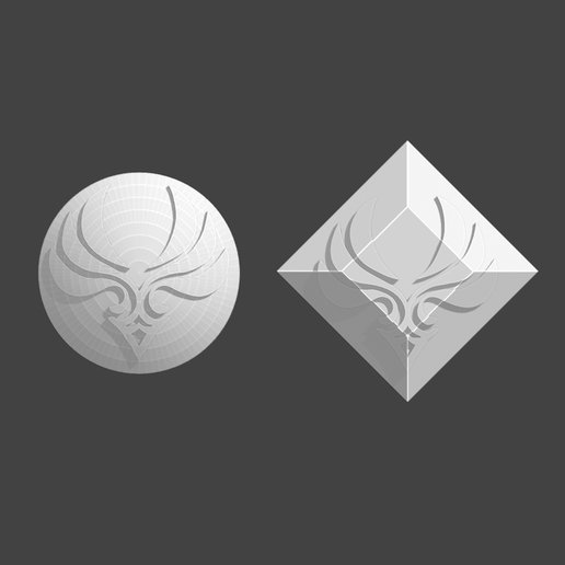 STL file Anemo element - Vision's rune 🎭 ・3D printer model to download ...