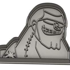 Franky-2.png One Piece Franky Cookie cutter