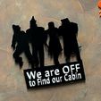 offtofindcabi1cult.jpg We are off to find our cabin cruise door decoration
