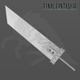 4.jpg Buster Sword Final Fantasy VII REMAKE REBIRTH for cosplay 3d model