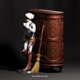 4.jpg Levi Ackerman - Cleaning Outfit - Attack on Titan 3D -STL - 3D PRINTING