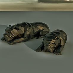 BULLDOG4.png BULLDOG LOW POLY (FREIE STÜTZEN)