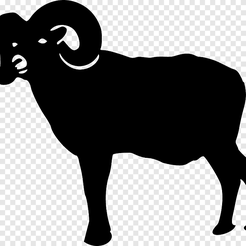png-clipart-sheep-silhouette-sheep-mammal-animals.png Ram Yarn Bobbin