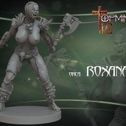 ORCA-TABLETOP-RPG-DESNUDA-87.jpg STL file ORCA NUDE ROLEPLAYING GAMES TABLETOP RPG・Model to download and 3D print