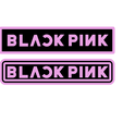 bp2.png Black pink Key chain keychain
