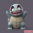 HalloweenSquirtle01.jpg POKEMON - HALLOWEEN HORROR SQUIRTLE (EASY PRINT NO SUPPORT)