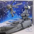 New_Bitmap_Image.bmp.jpg Mobile Suit Gundam 1:100 Magellan class ship diorama
