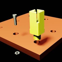 Festool_Screw_Clamp_rendering.jpg Free STL file Festool Screw Clamp Dome・Template to download and 3D print