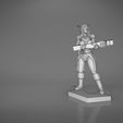 female_ranger-main_render.558.jpg ELF RANGER FEMALE CHARACTER GAME FIGURES 3D print model