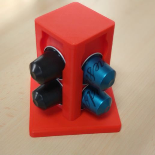 Download STL file Nespresso Capsule Holder Nespresso Capsule Holder