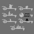 Capture.png Lot - Key star wars - key star wars - Yoda - baby - the mandalorian - grogu - millenium falcon - dark vador - may the 4th fourth be with you - Disney - key