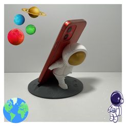 Astronaut Phone Holder