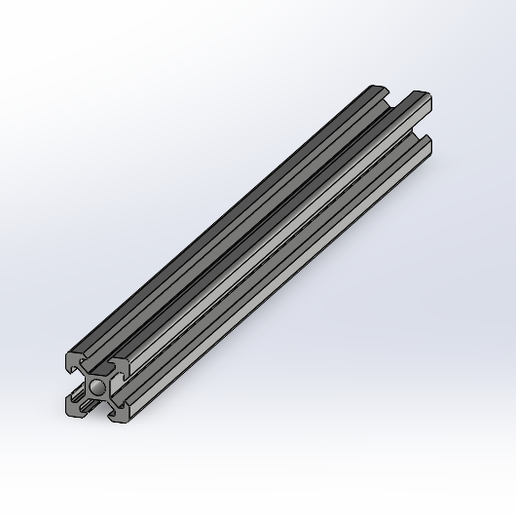 [FREE] V-Slot 2020 Aluminum Profile | 500mm | High-Precision STEP