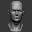 10.png Male Bust 3D - printing ready model.