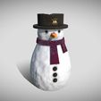 photo_2025-11-22_20-32-36.jpg Christmas Snowman - 3D Printable