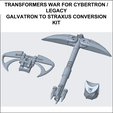 Straxus-Assemblies1.png Transformers War For Cybertron / Legacy Galvatron to Straxus Conversion Kit