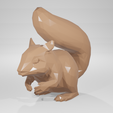 squi1.png Low poly animal squirrel