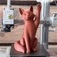 cute-fox-figurine-real-printed-result.jpeg Cute Waving Fox