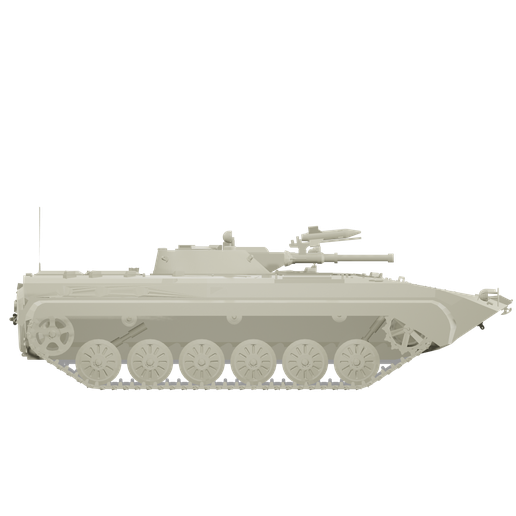 🪖 Infantry fighting vehicle BMP-1・Free STL File for ・Cults