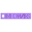 infowarskeychain.stl chaveiro infowars.com