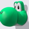 c6c1bb86-107b-437a-b613-3c96fd75f253.png Бесплатный 3D файл Держатель для наушников Yoshi MULTI COLOUR・Модель 3D-принтера для загрузки