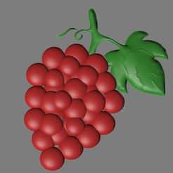بدون-عنوان.png STL file grapes・3D print design to download