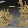 Wyvern-Store-Render1-Final.jpg Dwarf Stone Wyvern Riders - (Pre-supported included)