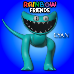 STL file Yellow Rainbow Friends・3D printer design to download・Cults