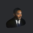 model-4.png Martin Luther King-bust/head/face ready for 3d printing