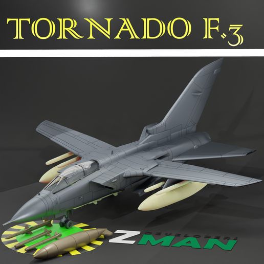 PANAVIA TORNADO F.3 (V1) ( 4 IN 1)