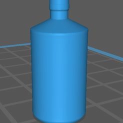 Hendricks.jpg STL file Gin Hendrick's Bottle・3D printable model to download
