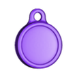 AirTag_keychain.stl STL file Apple AirTag mount bike e-bike saddle・3D printing design to download