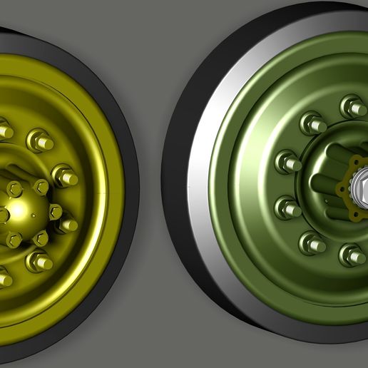 🪖 1/35 Patton Tank Wheel set and Accessories・ 3D File for 3D printing・Cults
