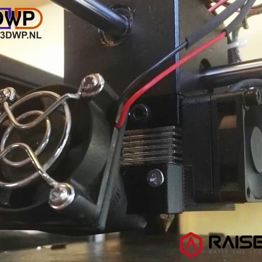Free STL file Raise3D Fan Mod (Extra Gcode Controlled Fan)・3D printing