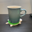 Turtle-coaster-photo-2.png Niedliche Schildkröte Untersetzer