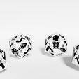 SzepesiD20.png D20 dice with hit marks