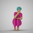 014129.png Thoughtful Woman Sitting 2
