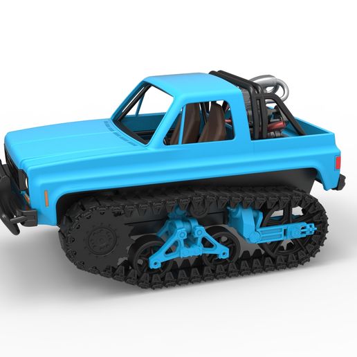 Fun Short Monster tank (1:25 Scale)