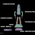 Partes_NAMED.png CHEWBACCA JOYSTICK HOLDER