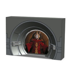 s-l1600.png Star Wars Trade Federation Sichtschirm / Holoschirm für 3,75 in (1:18) Figurendiorama
