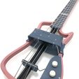 IMG_1087.jpg Phi-Bass Guitarra eléctrica de 4 cuerdas impresa en 3D