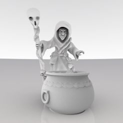 80dfa510db19d960cb73091f7c686578_display_large.jpg Free STL file Witch Brewing・Design to download and 3D print