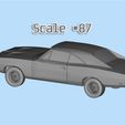 0_7.jpg Car 3d printing models Charger second gen with interior