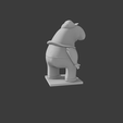 CHARLIEBACK.png Smiling Friends: Charlie - Standalone 3D Printable Figure